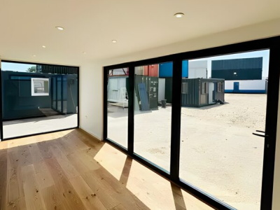 20ft x 8ft Custom Shipping Container Converted Office