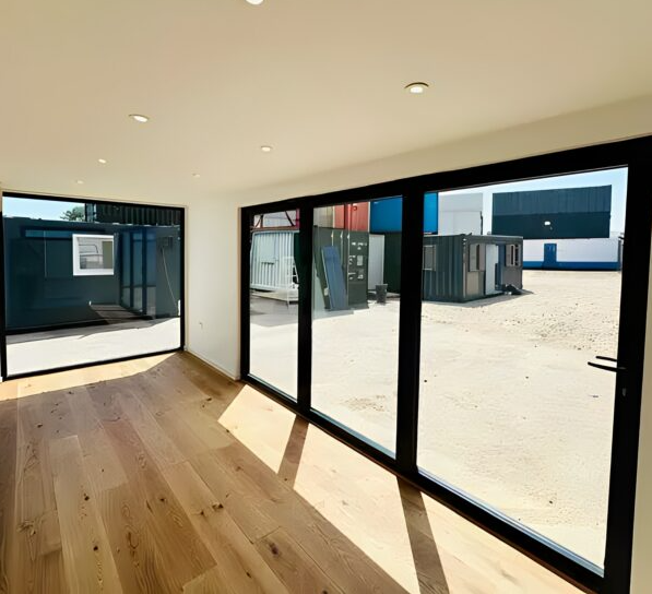 20ft x 8ft Custom Shipping Container Converted Office
